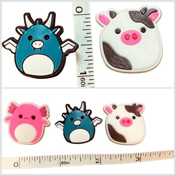 NEW 20 Pack Funny Alien 1” Decorative Hollow‎ “Croc-Style” Shoe Charms - Picture 12 of 13